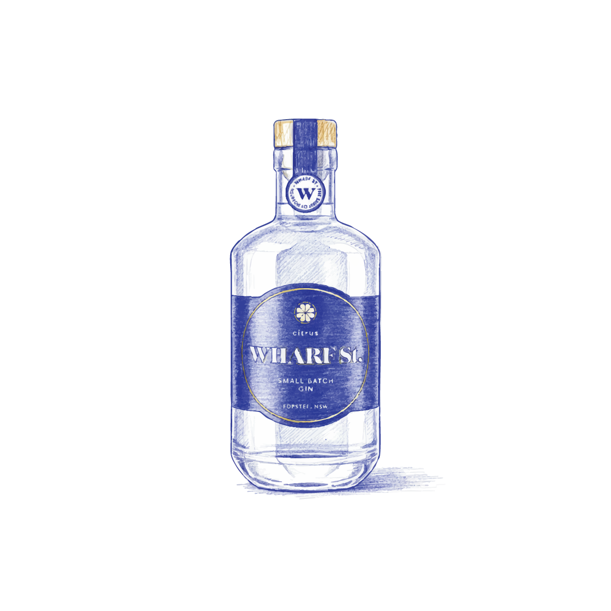 Wharf St. Citrus Gin 700ml